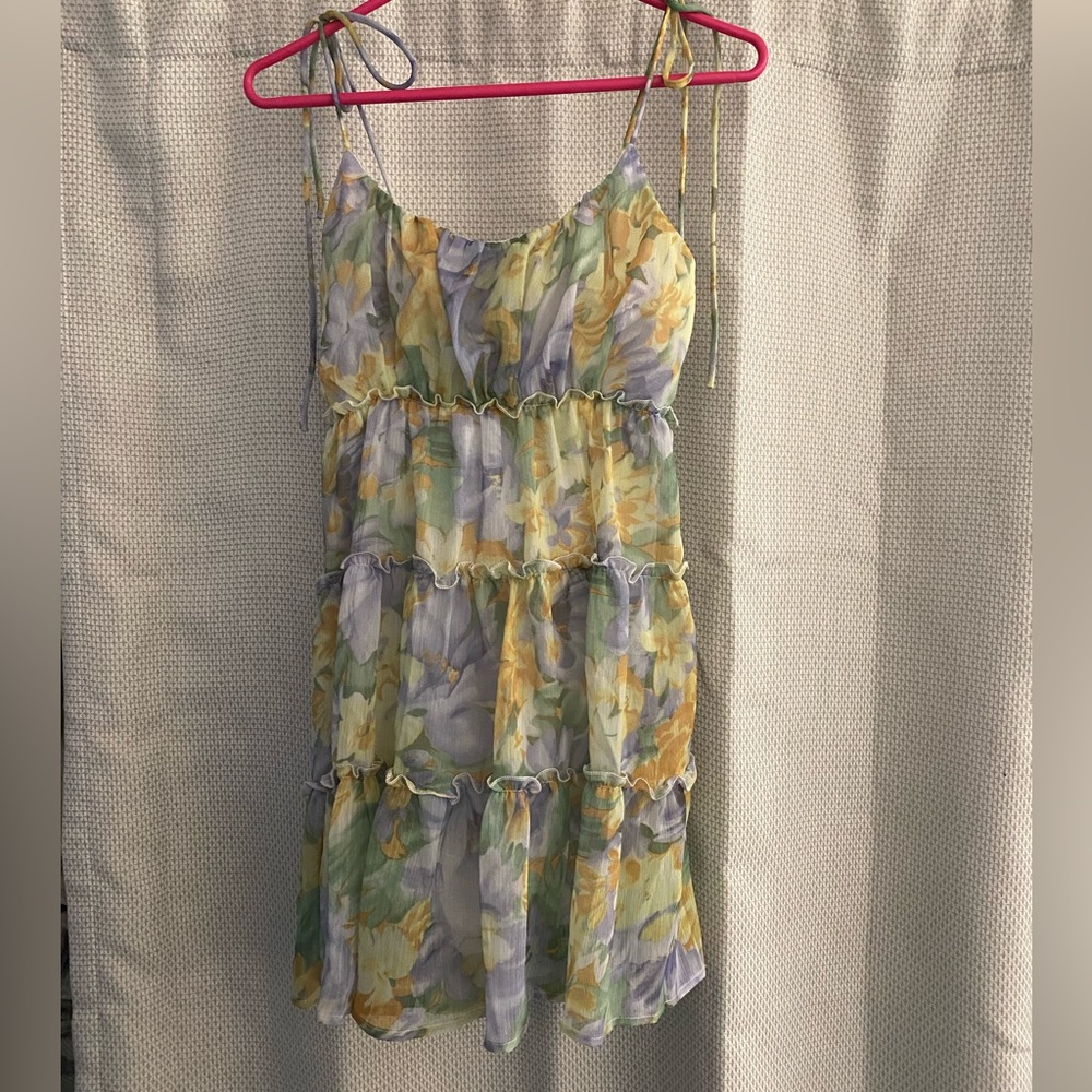 flowy colorful dress